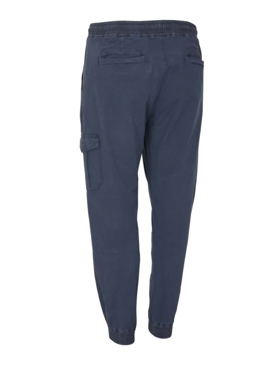 Stiilsed ja mugavad tumesinised cargo püksid 5XL