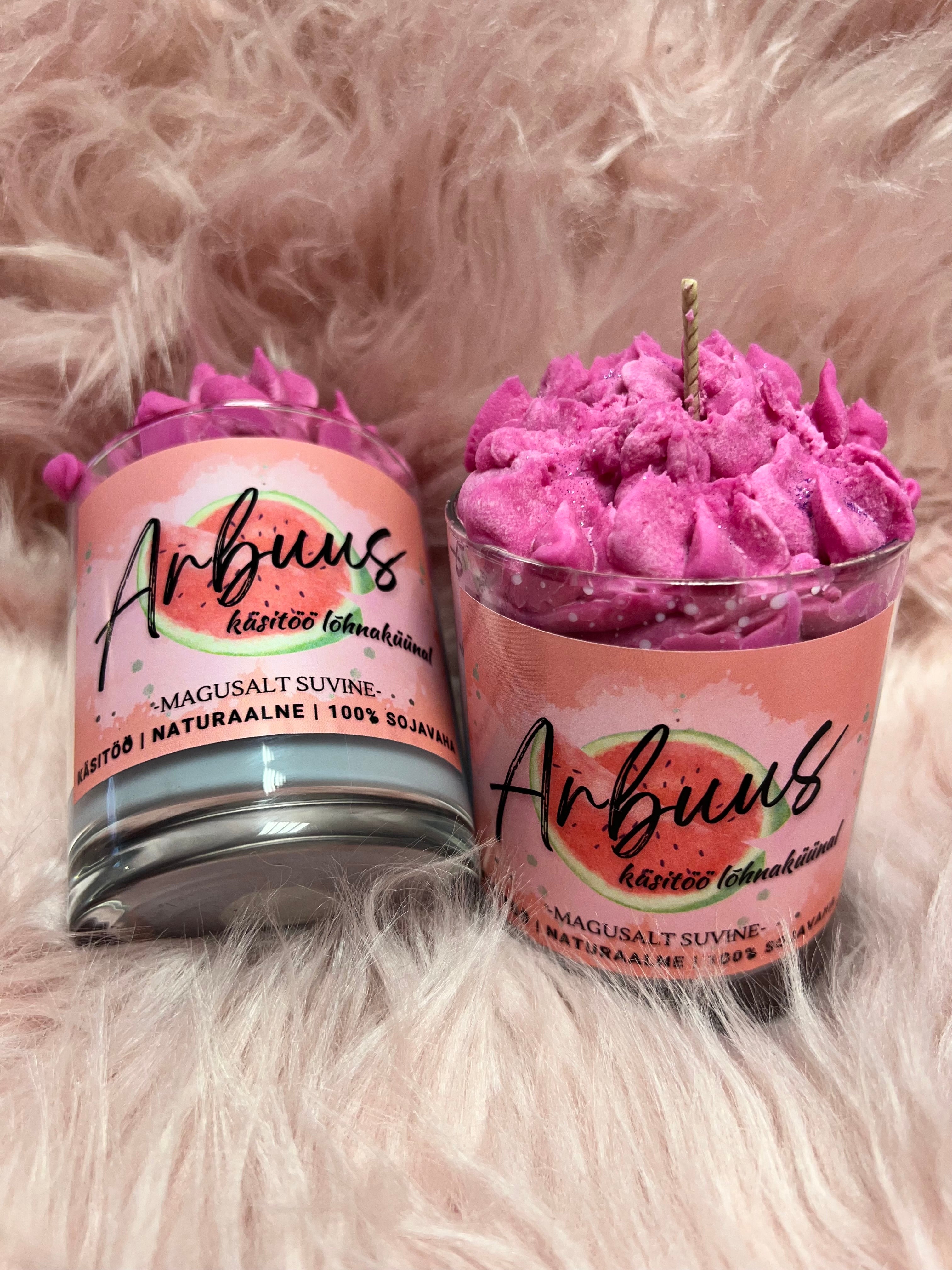 Sojavaha käsitööküünlad