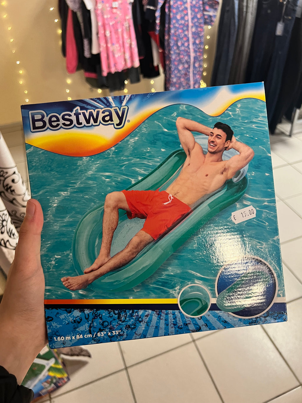 Bestway täispuhutav madrats basseini