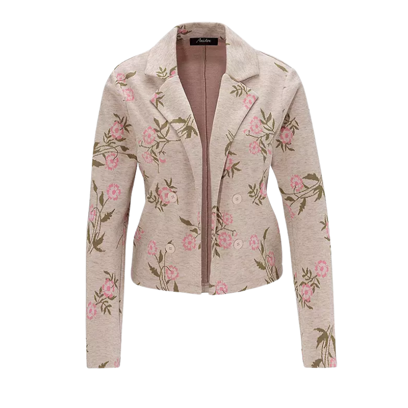 Aniston lillemustriga bleiser