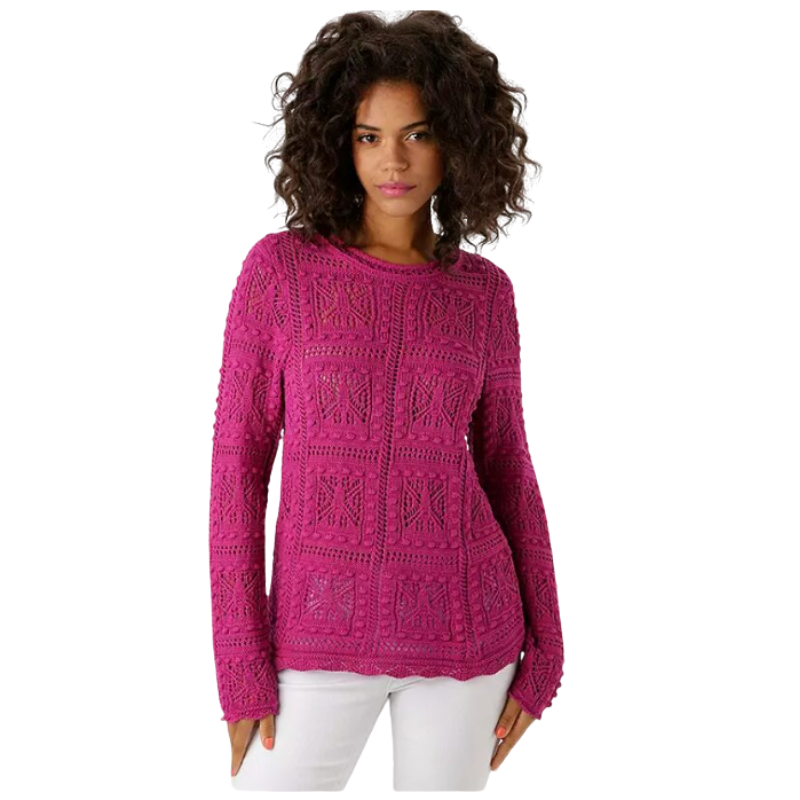 Kauni õhulise mustriga kampsun firmalt Aniston