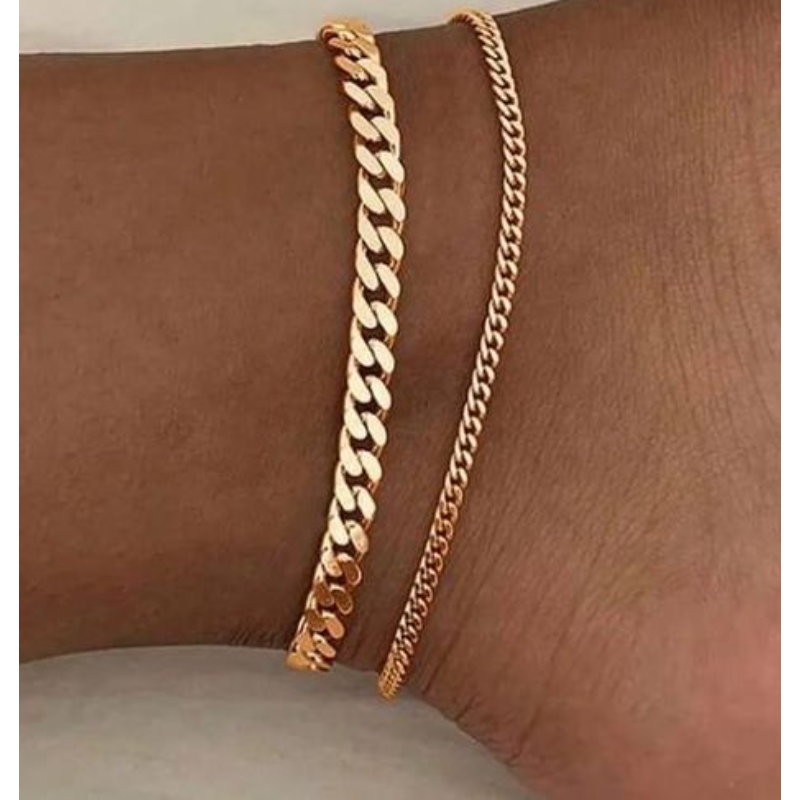 Kuldsed jalaketid, 2tk kmpl