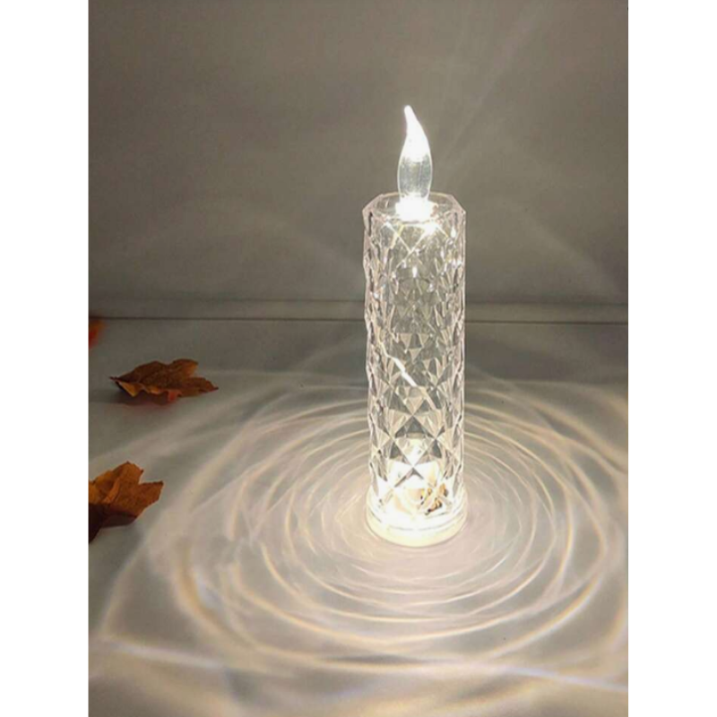 Mustriga LED küünal