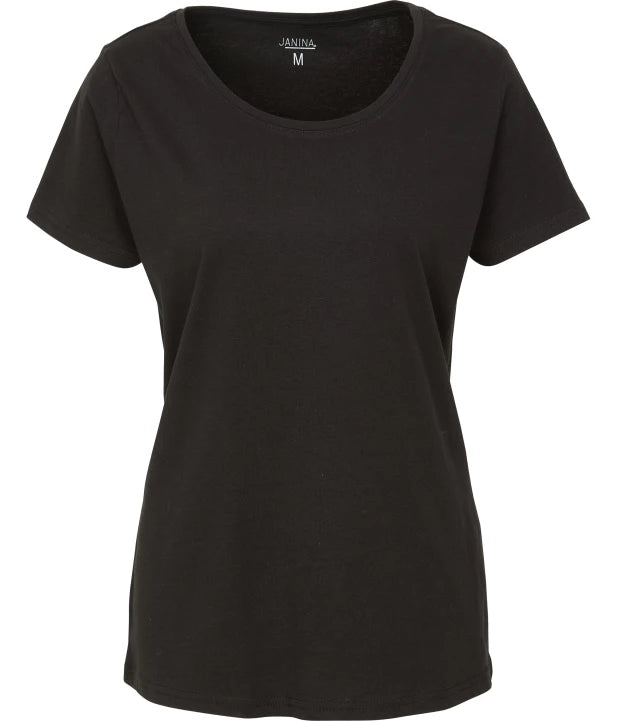 Must puuvillane pluus firmalt Janina