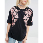 Puuvillane pluus kaunite tikanditega firmalt Asos