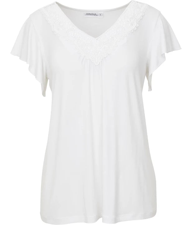 Pitskaelusega t-särk